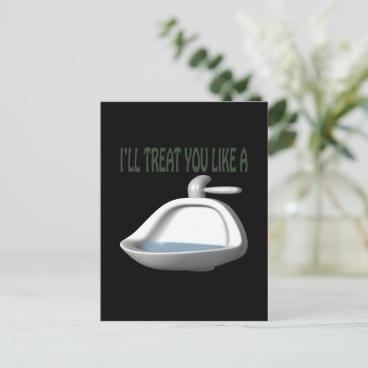 尿瓶 ポストカード (スタンド正面)