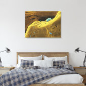 尿素粉末 キャンバスプリント (インサイチュ (寝室))