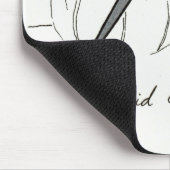 尿酸の水晶のmousepad マウスパッド (コーナー)