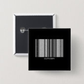 局外者ボタン 缶バッジ (正面&裏面)