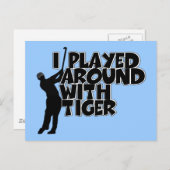 局所ゴルフ ポストカード (正面/裏面)