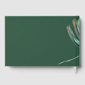 局所モダンモンステラ葉 ゲストブック (裏面)