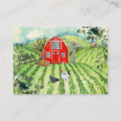 局所的に成長したファーマーズマーケットベビー |ブックリクエスト エンクロージャーカード (裏面)