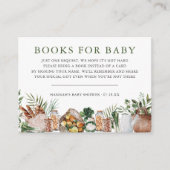 局所的に成長したファーマーズマーケットベビー |ブックリクエスト エンクロージャーカード (正面)