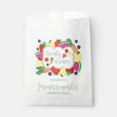 局所的に成長したファーマーズマーケット誕生日 フェイバーバッグ (正面)