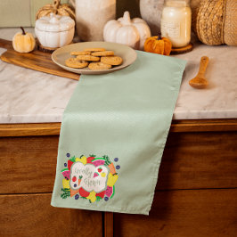 局所的に成長したファーマーズマーケット キッチンタオル