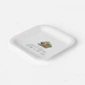 局所的に成長したベビー ペーパープレート (傾斜あり)