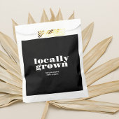 局所的に成長したベビー |黒モダン100オーガニック% フェイバーバッグ