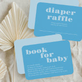 局所的に栽培された |ベビー |色ブロック青 エンクロージャーカード