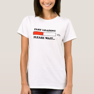 屁のローディング Tシャツ