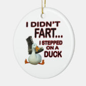 屁をしませんでした セラミックオーナメント (左)