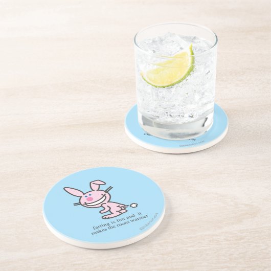 屁をすることはおもしろいです コースター (側面)