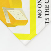 屁をすること フリースブランケット (角)