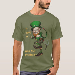 屁をする小妖精のおもしろいなアイルランドのティー Tシャツ