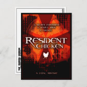 居住鶏 ポストカード (正面/裏面)