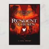 居住鶏 ポストカード (正面)