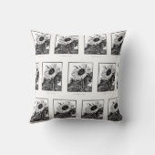 居室用美枕 | 可愛モダンい クッション (裏面)