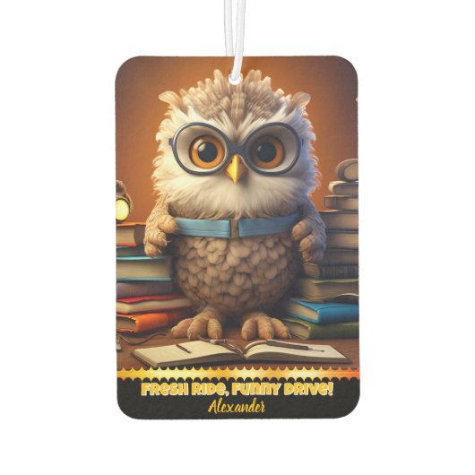 居心地お洒落の良い勉強環境で空気清浄剤 カーエアーフレッシュナー (裏面)