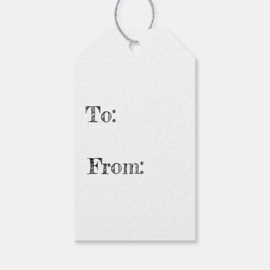 居心地が良くて可愛いフクロウのギフトラベル ギフトタグ (裏面)