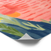 居心地が良くて可愛い猫 ポスター (角)