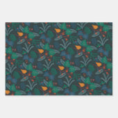 居心地のお洒落良いギフトラッピング紙-デザインセット5 ラッピングペーパーシート (正面)