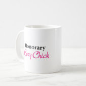 居心地のよいひよこのマグ コーヒーマグカップ (正面左)