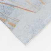 居心地のよいカップルのフリースブランケット フリースブランケット (角)