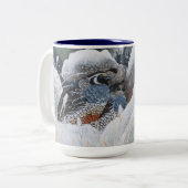 居心地のよいカップル ツートーンマグカップ (正面左)