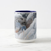 居心地のよいカップル ツートーンマグカップ (中央)