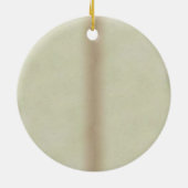 居心地のよいクリスマスの茶 セラミックオーナメント (裏面)