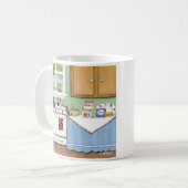 居心地のよい台所マグ コーヒーマグカップ (正面左)