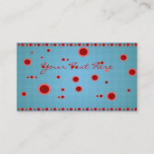 居心地のよい国 名刺 (裏面)