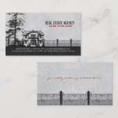 居心地のよい家の不動産の名刺 名刺 (正面/裏面)