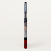 居心地のよい格子縞および写真 Case-Mate iPhoneケース (裏面/右)