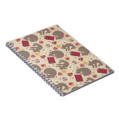 居心地のよい猫好きのコラージュ ノートブック (右側)