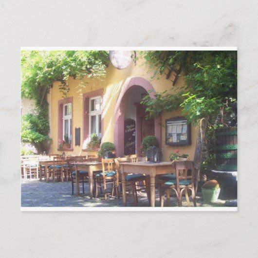 居心地のよいeathouse ポストカード (正面)