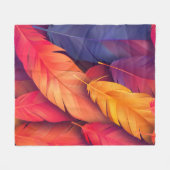 居心地のカスタム良いフリースブランケット50"x60"ギフト フリースブランケット (正面(横))