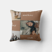 居心地のパーソナライズされた良いホームピローカバー クッション (裏面)