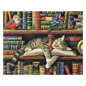 居心地の数々の良い色のリアリスティックな猫シーン ジグソーパズル