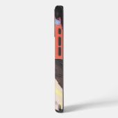 居心地の絵を描良い猫と人のイラストレーションアート Case-Mate iPhoneケース (裏面 / 左)