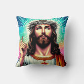 居心地の良いイエス枕！ クッション (裏面)