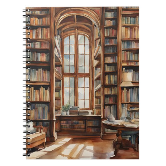 居心地の良いウォーターカラーライブラリ ノートブック (正面)