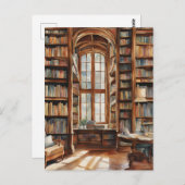 居心地の良いウォーターカラーライブラリ ポストカード (正面/裏面)