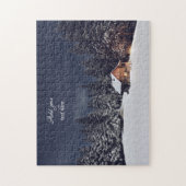 居心地の良いウッドキャビンの森 ジグソーパズル (縦)