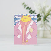 居心地の良いカエル ポストカード (スタンド正面)