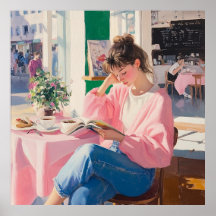 居心地の良いカフェの夢想: 魅力的なアート