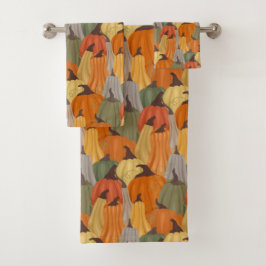 居心地の良いカボチャ バスタオルセット