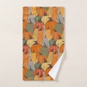 居心地の良いカボチャ バスタオルセット (ハンドタオル)