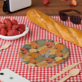 居心地の良いカボチャ ペーパープレート