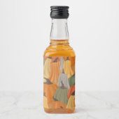 居心地の良いカボチャ リキュールボトルラベル (正面)